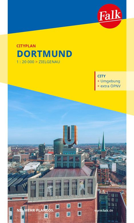 Falk Cityplan Dortmund 1:20.000, Karten