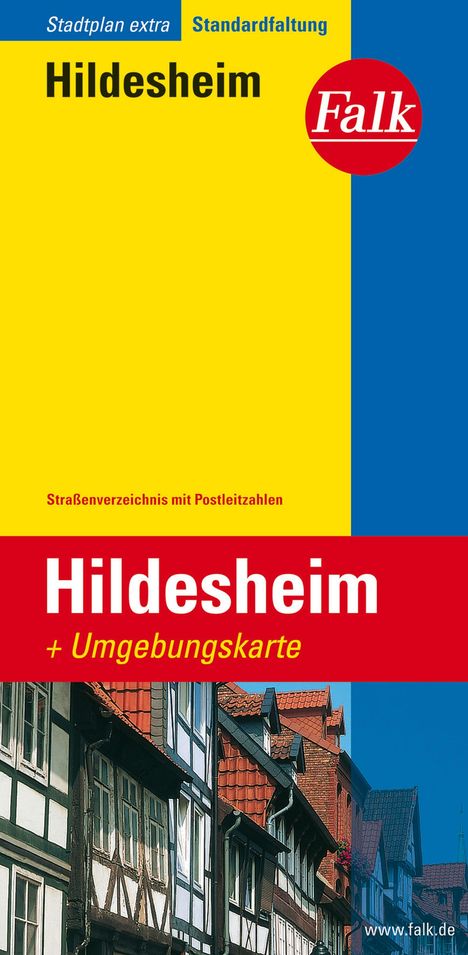 Falk Stadtplan Extra Standardfaltung Hildesheim 1:17 500, Karten