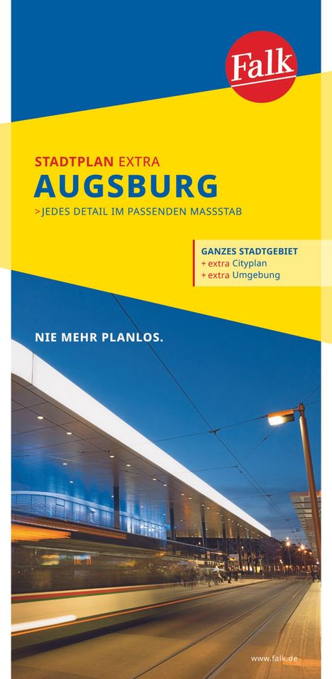 Falk Stadtplan Extra Augsburg 1:20.000, Karten