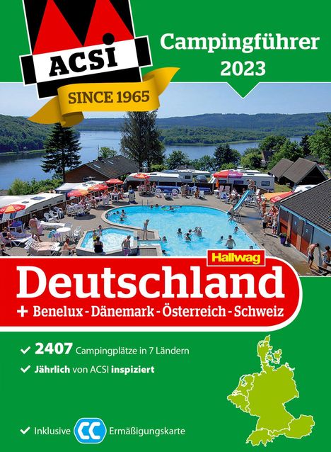 ACSI Campingführer Deutschland 2023, Buch