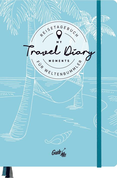 GuideMe Reisetagebuch Travel Diary "Unter Palmen", Buch