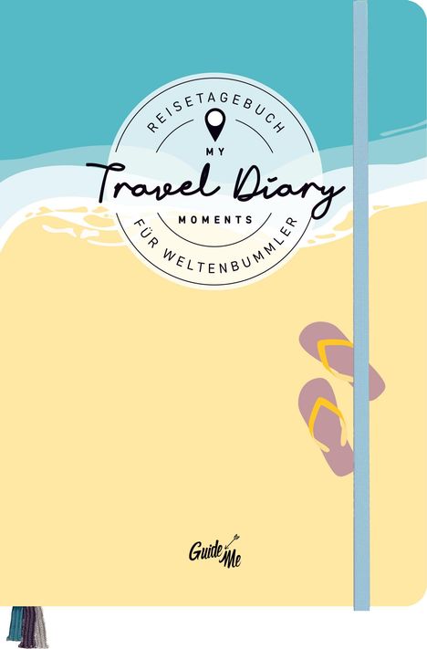 GuideMe Reisetagebuch Travel Diary "Flipflops", Buch