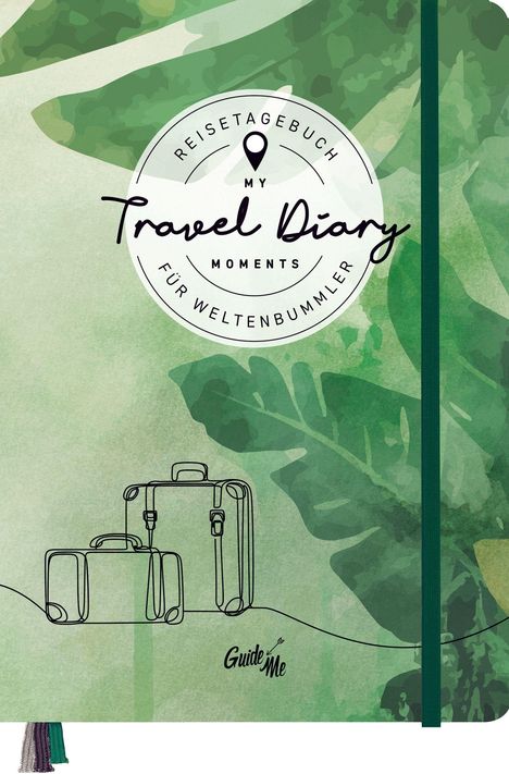 GuideMe Reisetagebuch Travel Diary "Dschungel", Buch
