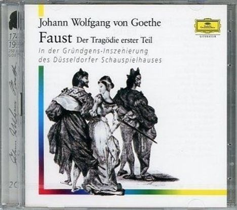 Johann Wolfgang von Goethe: Faust. Der Tragödie erster Teil, 2 CDs