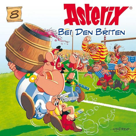8: Asterix bei den Briten, CD