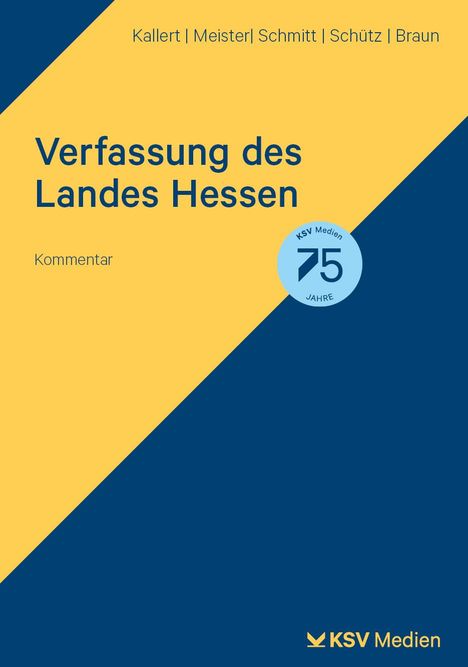 Christian Baudewin: Verfassung des Landes Hessen, Buch