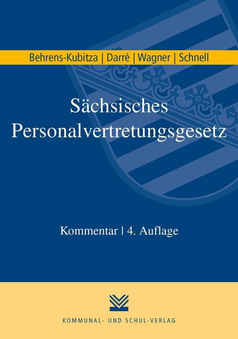 Susanne Behrens-Kubitza: Sächsisches Personalvertretungsgesetz, Buch