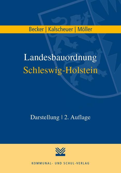 Christian Becker: Becker, C: Landesbauordnung Schleswig-Holstein, Buch