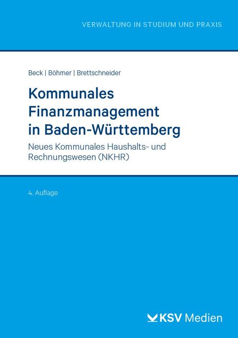 Uwe Beck: Kommunales Finanzmanagement in Baden-Württemberg, Buch