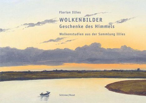 Text: Florian Illies, Wolkenbilder, Geschenke des Himmels, Wolkenstudien aus der Sammlung Illies, Schirmer/Mosel. 

Illustration: Ein Fluss vor einem bewölkten Himmel bei Sonnenuntergang.