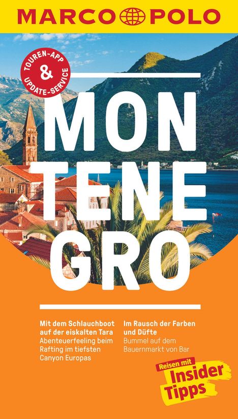 Danja Antonovic: Bickel, M: MARCO POLO Reiseführer Montenegro, Buch