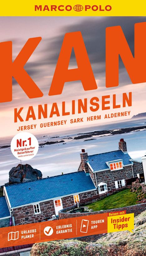 Martin Müller: MARCO POLO Reiseführer Kanalinseln, Jersey, Guernsey, Sark, Herm, Alderney, Buch