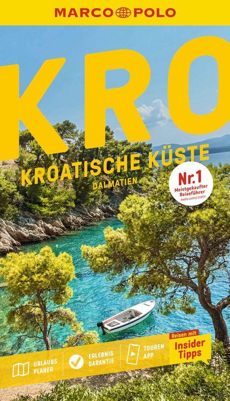 Nina Cancar: MARCO POLO Reiseführer Kroatische Küste Dalmatien, Buch