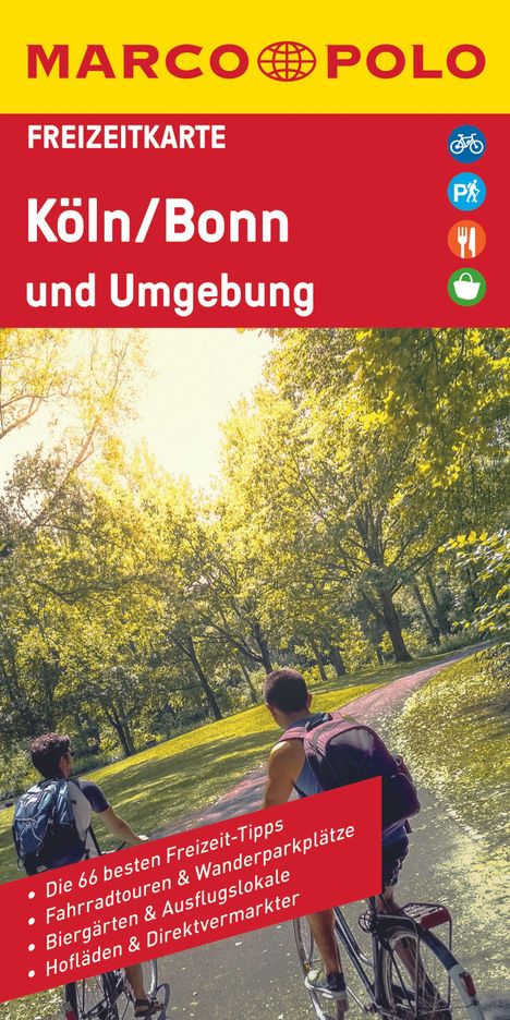 MARCO POLO Freizeitkarte 21 Köln, Bonn und Umgebung 1:110.000, Karten