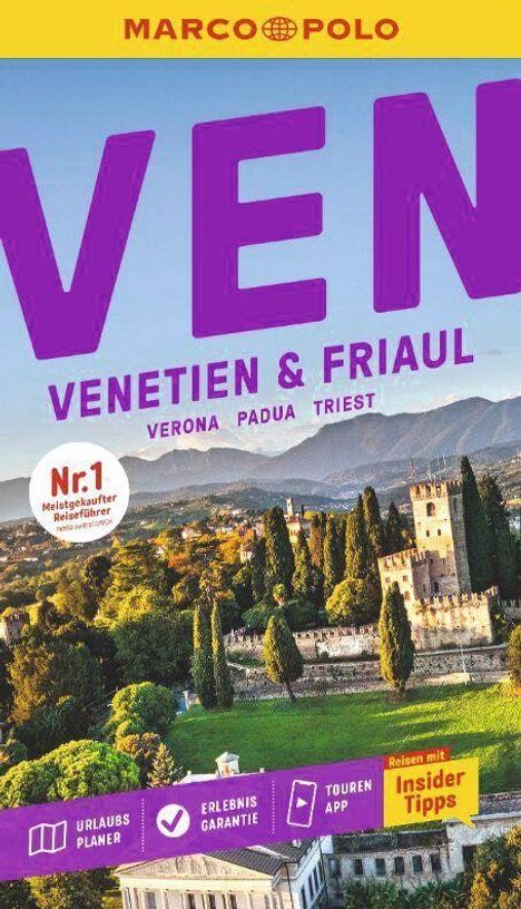 "VEN, VENETIEN & FRIAUL, Verona Padua Triest. Nr.1 Meistgekaufter Reiseführer. Landschaft mit Burg und Bäumen."