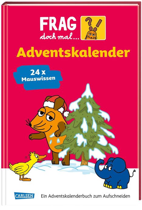 Frag doch mal die Maus - Der Adventskalender, Buch