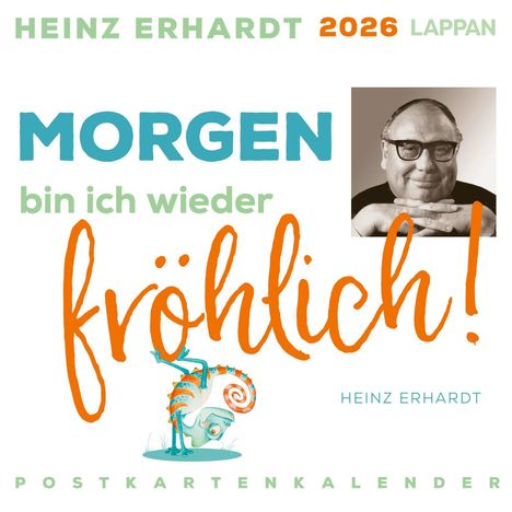 Heinz Erhardt (1909-1979): Heinz Erhardt Postkartenkalender 2026, Kalender