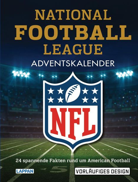 NFL American Football Adventskalender 2025, Buch