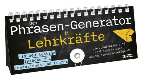 Lappan Verlag: Der Phrasen-Generator für Lehrkräfte, Buch