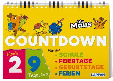 Countdown für die Schule mit der Maus, Buch
