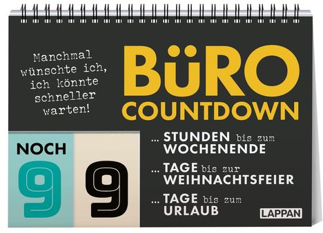 Countdown-Kalender für's Büro, Buch