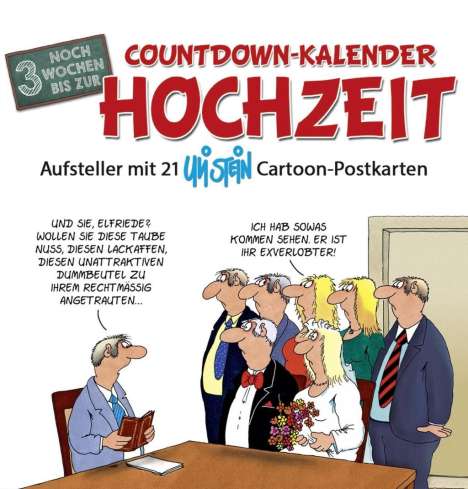 Uli Stein: Stein, U: Countdown-Kalender Hochzeit, Kalender