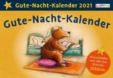Lisa Golze: Golze, L: Gute-Nacht-Kalender 2021: Tageskalender für Kinder, Kalender