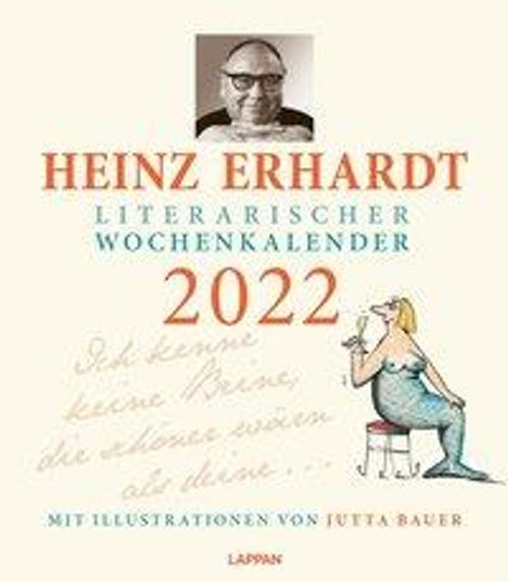 Heinz Erhardt: Erhardt, H: Heinz Erhardt Literarischer Wochenkal. 2022, Kalender
