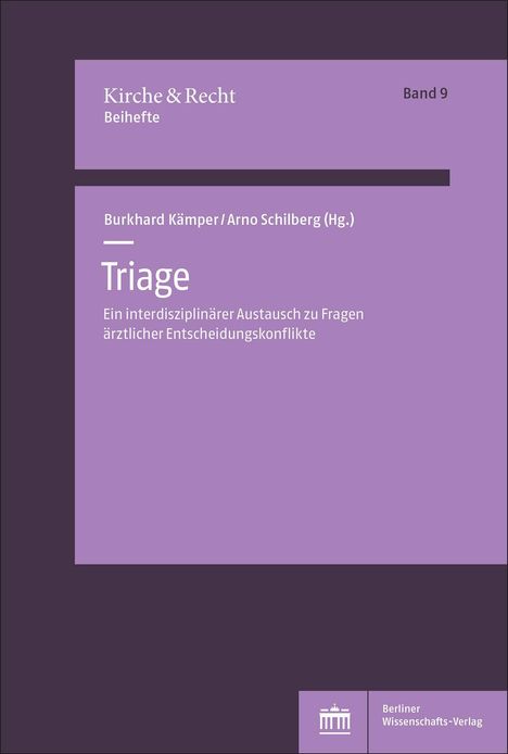 Triage, Buch