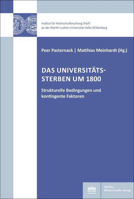 Das Universitätssterben um 1800, Buch