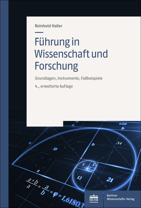 Reinhold Haller: Führung in Wissenschaft und Forschung, Buch