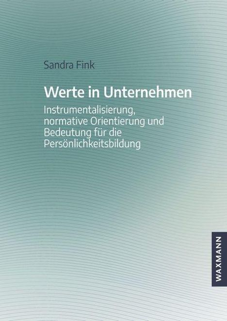 Sandra Fink: Werte in Unternehmen, Buch