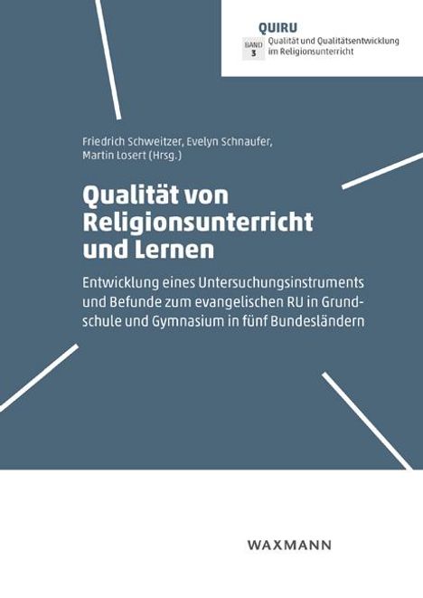 Qualität von Religionsunterricht und Lernen, Buch