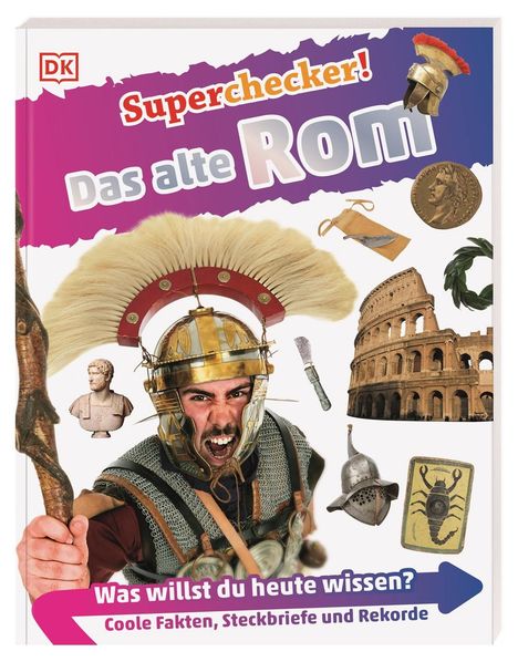 Peter Chrisp: Superchecker! Das alte Rom, Buch