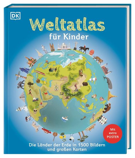 Weltatlas für Kinder, Buch