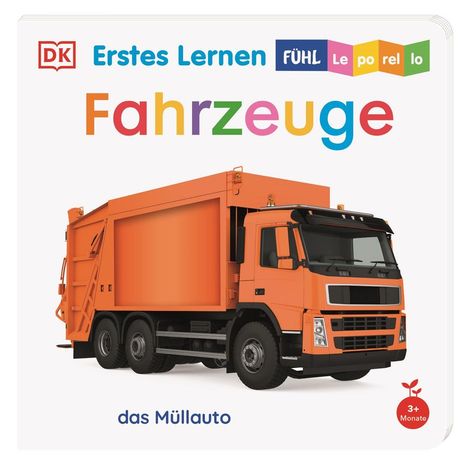 Erstes Lernen Fühl-Leporello. Fahrzeuge, Buch