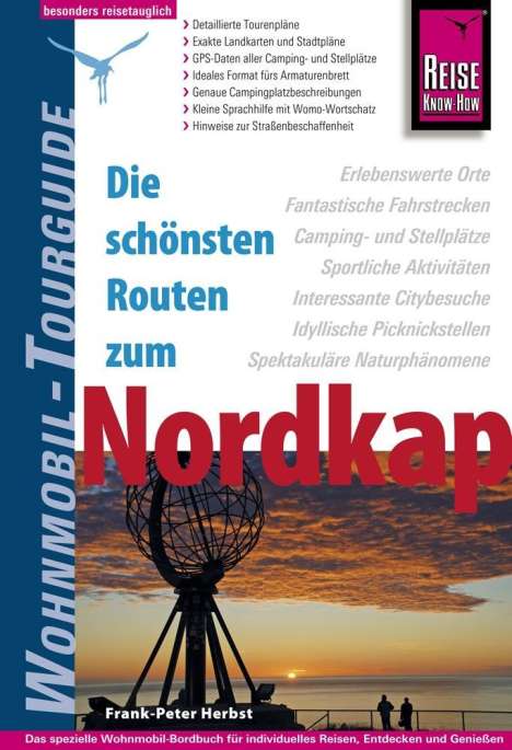 Frank-Peter Herbst: Reise Know-How Wohnmobil-Tourguide Nordkap - Die schönsten Routen durch Norwegen, Schweden und Finnland, Buch