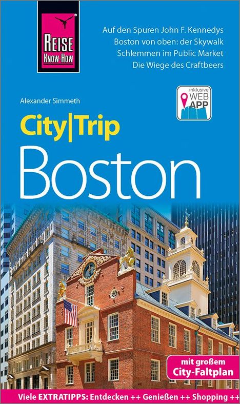 Alexander Simmeth: Reise Know-How CityTrip Boston, Buch