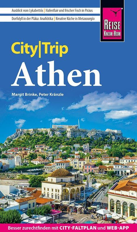 Peter Kränzle: Reise Know-How CityTrip Athen, Buch