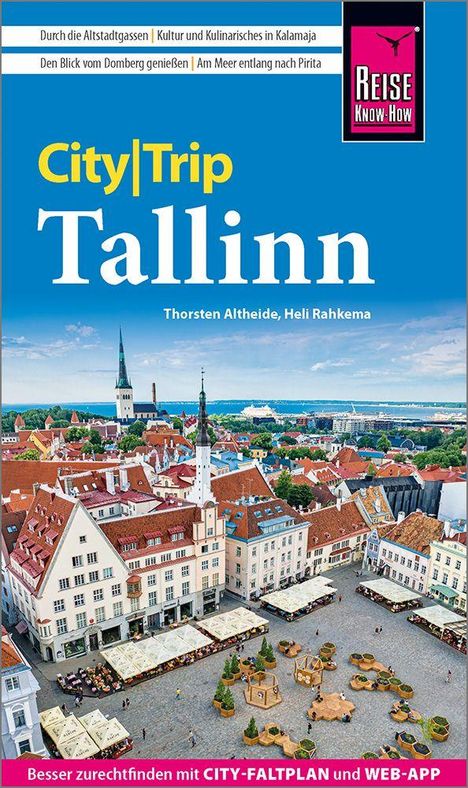 Reiseführer „City|Trip Tallinn“ mit Altstadtansicht; Text: Tallinner Sehenswürdigkeiten und Tipps für Stadtbesichtigung.
