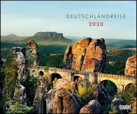 Deutschlandreise 2020  - Fotokunst-Kalender von Berthold Steinhilber, Diverse