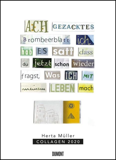 Herta Müller: Herta Müller: Collagen 2020 - Poster-Kalender - Format 49,5 x 68,5 cm, Diverse