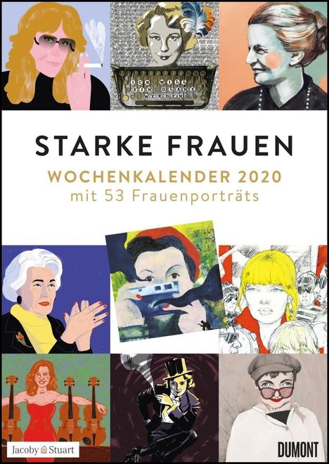 Starke Frauen Wochenkalender 2020 - Mit 53 Wochenblättern, Diverse