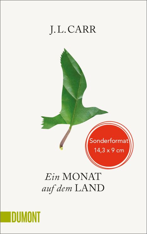 J. L. Carr: Ein Monat auf dem Land, Buch