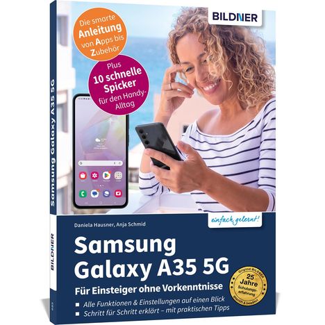 Anja Schmid: Samsung Galaxy A35 5G - Für Einsteiger ohne Vorkenntnisse, Buch