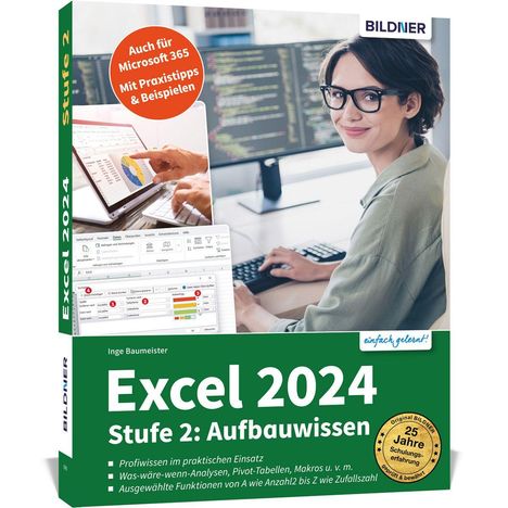 Inge Baumeister: Excel 2024 - Stufe 2: Aufbauwissen, Buch