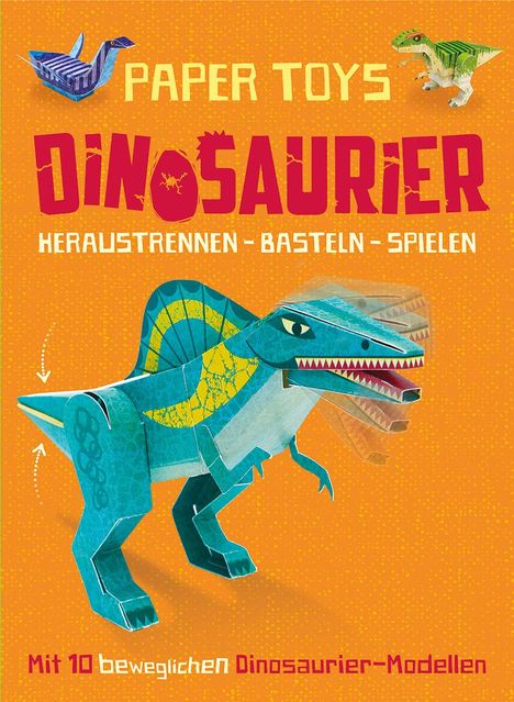 John Malam: Malam, J: Paper Toys: Dinosaurier, Buch