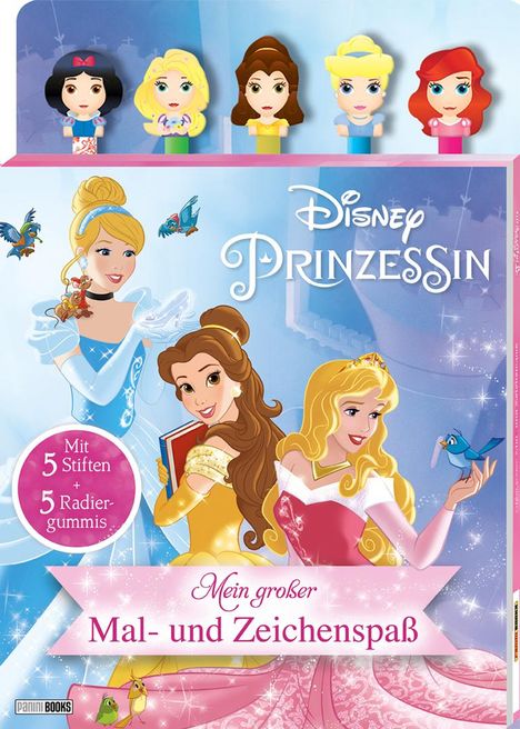 Disney Prinzessin: Mein großer Mal- und Zeichenspaß, Buch