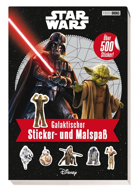 Star Wars: Galaktischer Sticker- und Malspaß, Buch