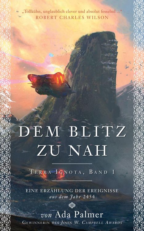 Ada Palmer: Dem Blitz zu nah, Buch